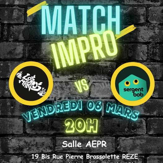 Match d'Impro 06/03/2026